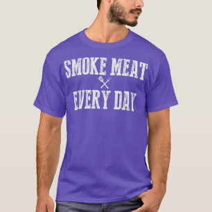 Funny Bbq Smoker Suppory Pitmaster Pappa Grilling T Shirt