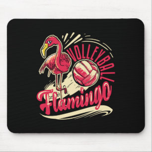 Funny Beach Vball Rosa Flamingo Volleyball Musmatta