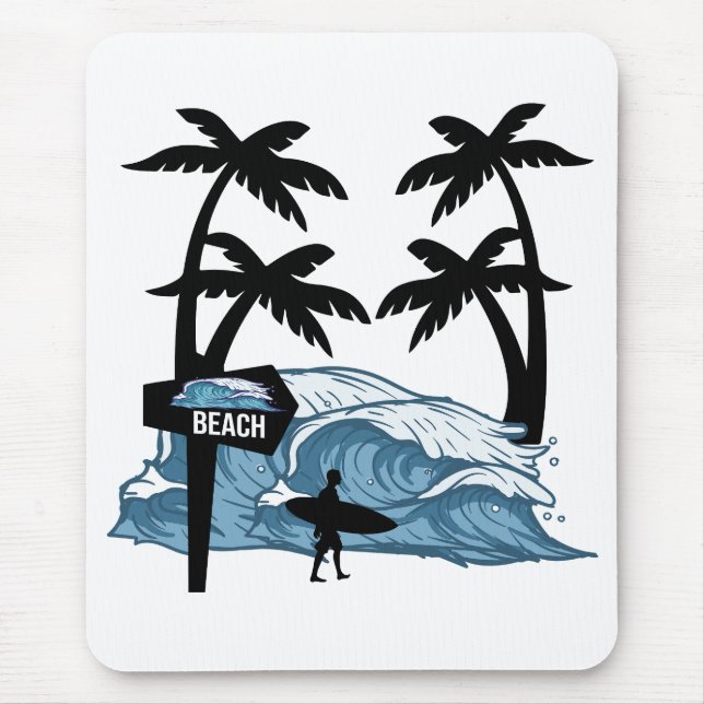 Funny Beach Wave Musmatta (Framsidan)