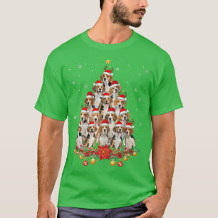 Funny Beagle Julgran s Beagle Ornament Deco T Shirt