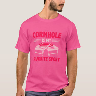 Funny Bean Bag Women Cornhål Maj Hål Cornhål P T Shirt