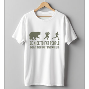 Funny Bear Chase T Shirt