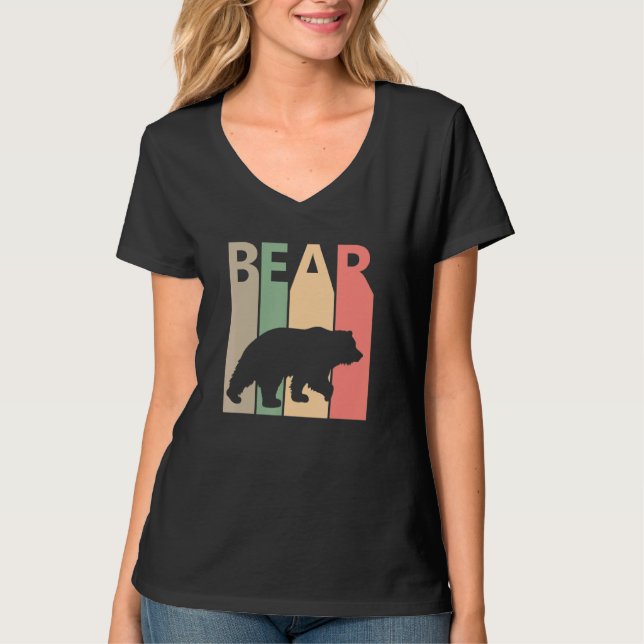 Funny Bear Costume T Shirt (Framsida)