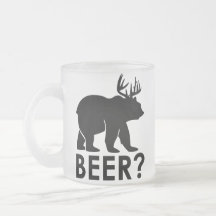 Funny Bear Hjort Beer Mugg
