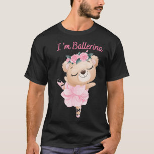 Funny Bear Panda Ballerina för Ballet loverballet T Shirt