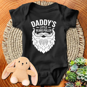 Funny Beard Baby Grow-Pappor Little Beard Puller T Shirt