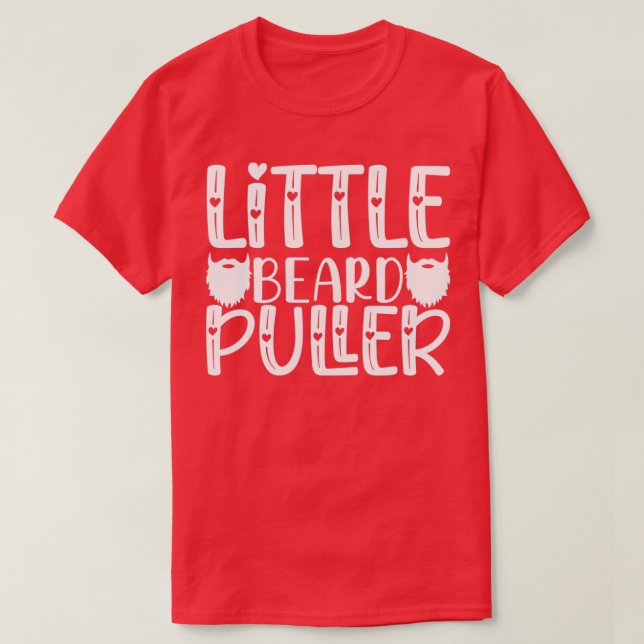 Funny Beard ger Little Beard Puller Classic TShi T Shirt (Design framsida)
