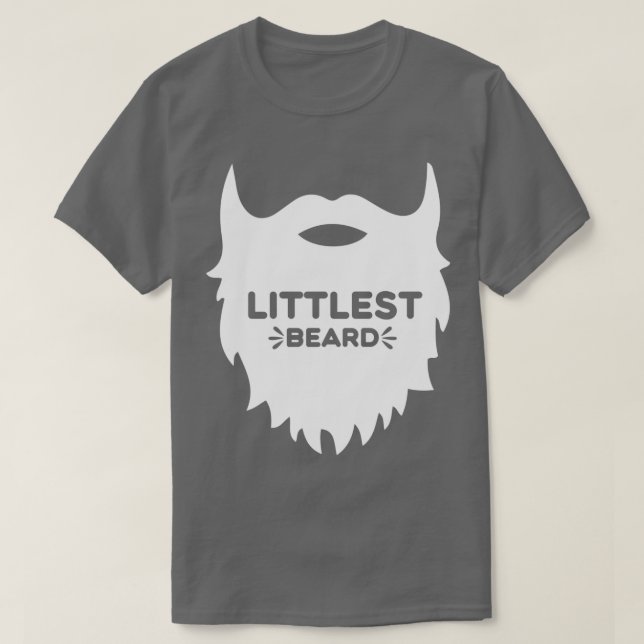 Funny Beard Gifts Littlest Beard 2 T Shirt (Design framsida)