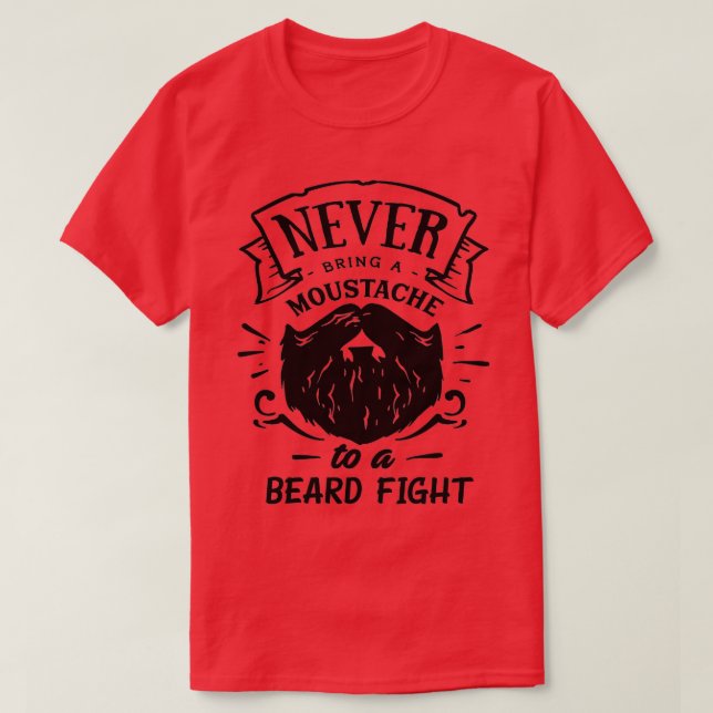 Funny Beard Hipster Manar Lettering Typografi 33 T Shirt (Design framsida)