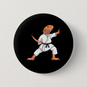 Funny Bearded Dragons Doing Karate Samurai Ninja L Knapp