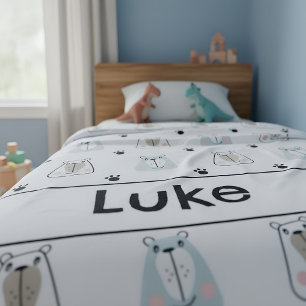 Funny Bears Kids Fleecefilt