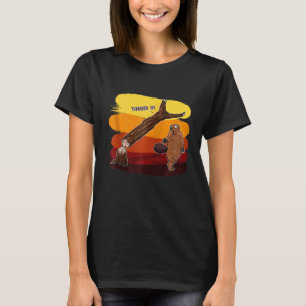 Funny Beaver Zip T Shirt