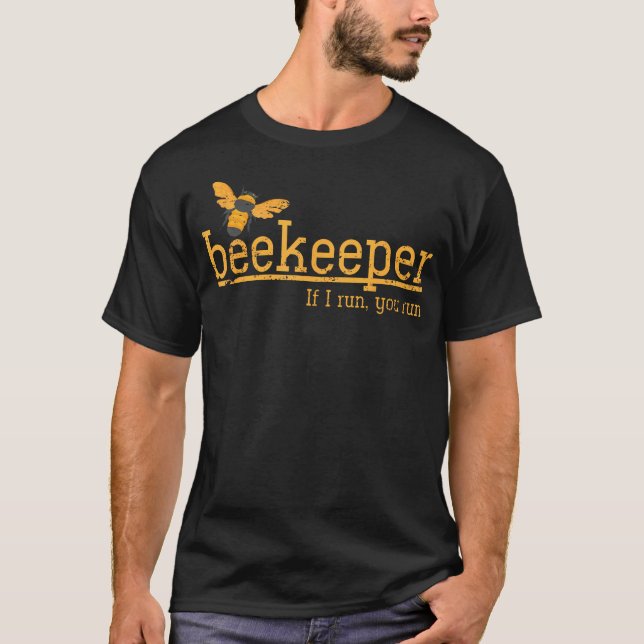 Funny Bee Hive Honung Älskare Gift Bebiodlingseper T Shirt (Framsida)