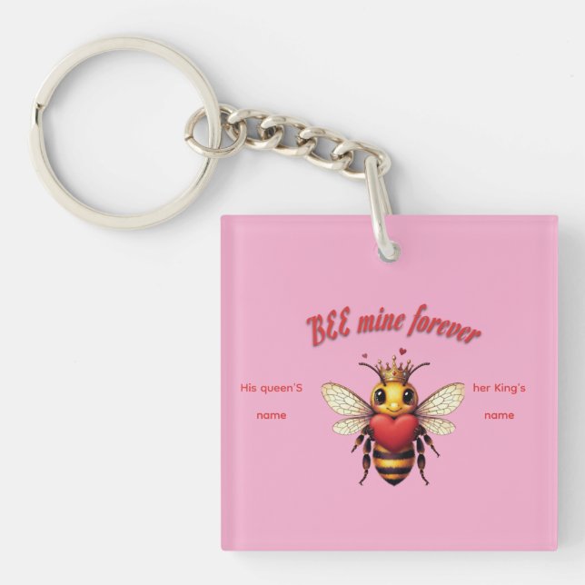 Funny Bee Pun Valentine  (Framsidan)