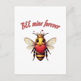 Funny Bee Pun Valentine  Helg Vykort