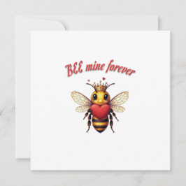 Funny Bee Pun Valentine  Inbjudningar