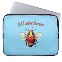 Funny Bee Pun Valentine  Laptop Fodral