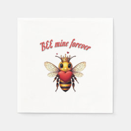 Funny Bee Pun Valentine  Pappersservett