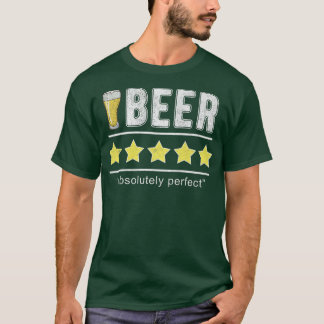 Funny Beer, absolut Perfekt-funny granskningsöl T Shirt