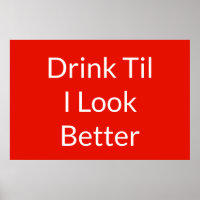 Funny Beer Berömd Ord