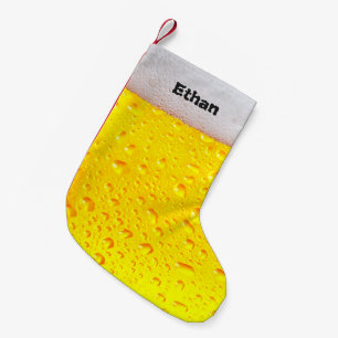 Funny Beer Drinkers Personlig Liten Julstrumpa