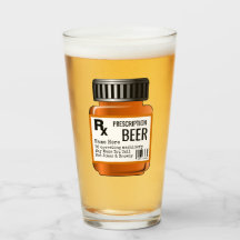 Funny BEER Gift Manar - Prescription Pill Flaska R