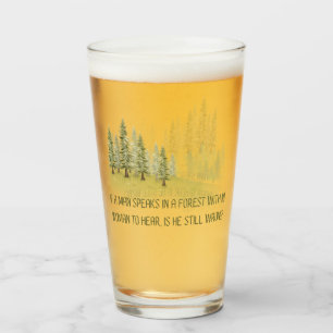 Funny Beer Glass för manar Glaskopp