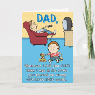 Funny Beer Me Fars dag Card Kort