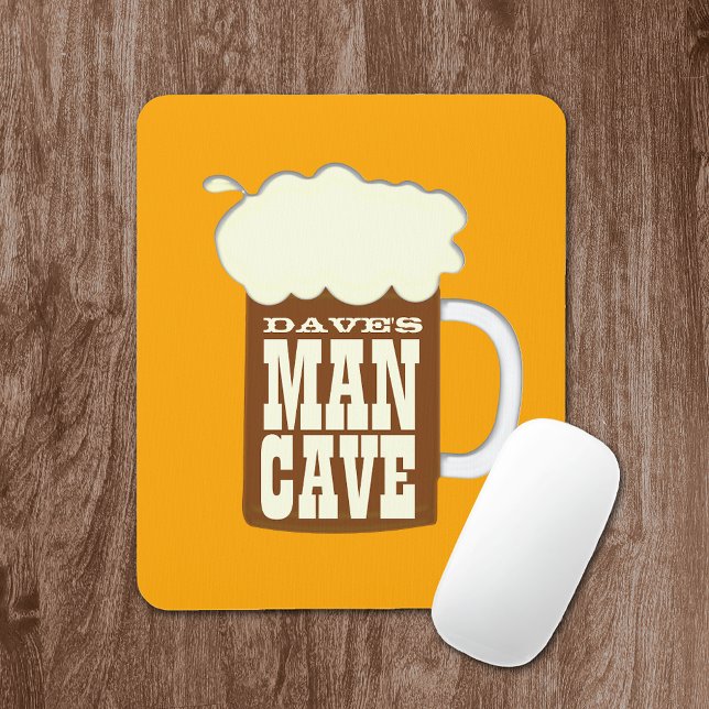 Funny Beer Mugg Man Cave Musmatta (Skapare uppladdad)