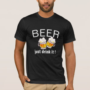 Funny Beer Pun, Funny Beer Slogan T-shirt Design