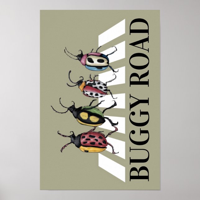 Funny Beetles Poster (Framsidan)