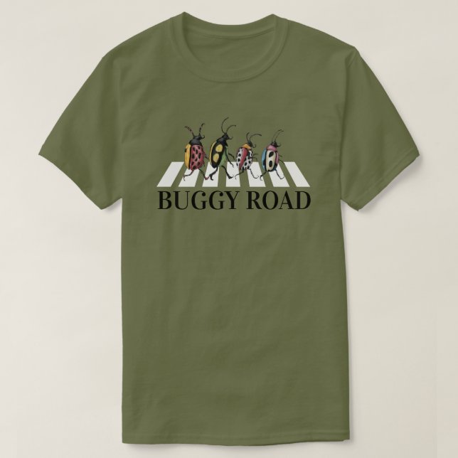 Funny Beetles T Shirt (Design framsida)