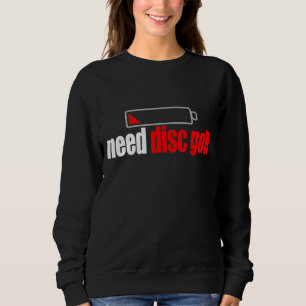 Funny behovsstyrd skiva Golf Ultimate Player Golfi T Shirt