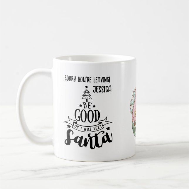 FUNNY Beklagar att du Lämnar medarbetarens kollega Kaffemugg (Vänster)