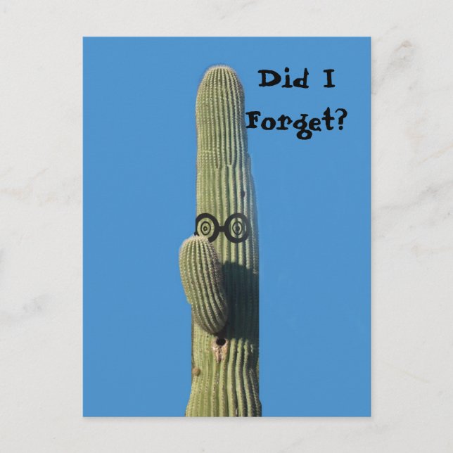 Funny Belet Birthday Hälsning Vykort (Framsida)