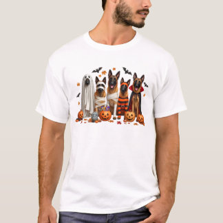 Funny belgisk Malinois Halloween Hund älskare T Shirt