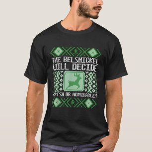 Funny Belsnickel Impish eller Admiable Cheer Fear T Shirt