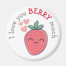Funny Berry I Kärlek You Magnet