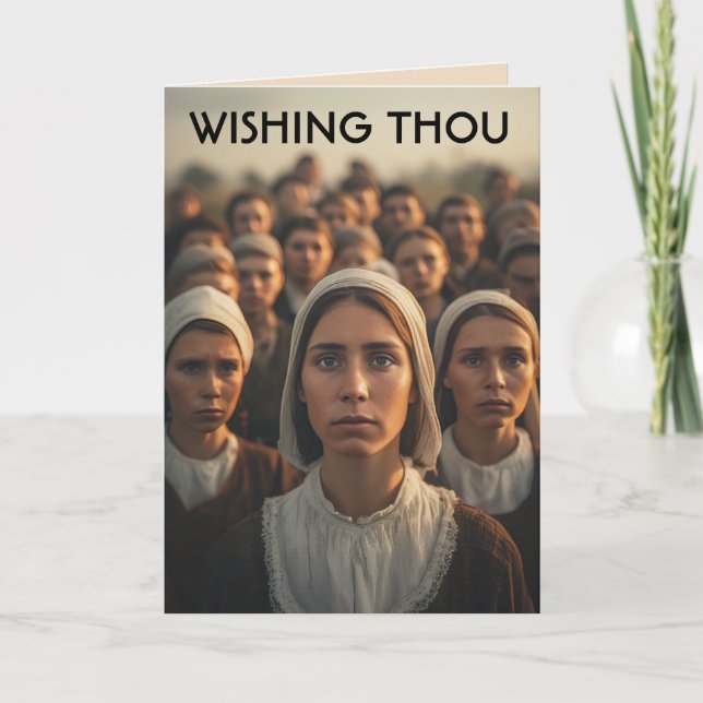 Funny best friend Birthday Greeting  Card Kort (Framsida)