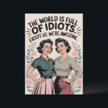 Funny Best Friend Caring Humor Women Birthday Julkort<br><div class="desc">Funny Best Friend Caring Humor Women Birthday</div>
