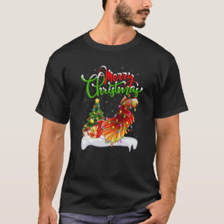 Funny Betta Fish Älskare Julafton Lighting Betta C T Shirt