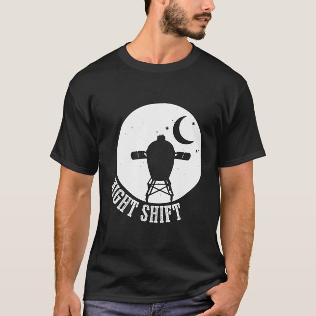 Funny Bge Big Kamado Grönt Egg Smoker T Shirt (Framsida)
