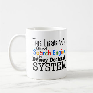 Funny bibliotekarie Dewey Decimal Search Engine Sy Kaffemugg