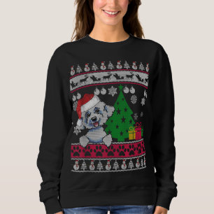 Funny Bichon Frise jul - Ugly Hund Kärlek T Shirt