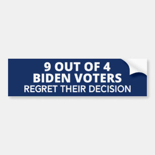 Funny Biden Bildekal