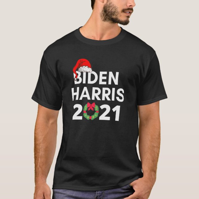 Funny Biden Harris 2021 jul - nyårsjubileum Helgda T Shirt (Framsida)