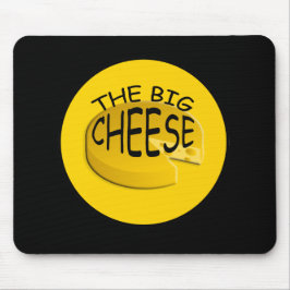 Funny Big Cheese Chef Mousepad Musmatta