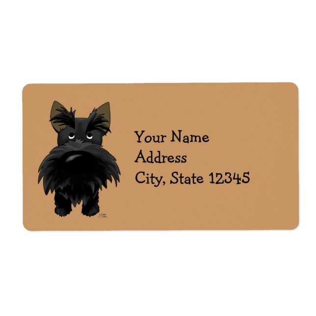 Funny Big Nose Scottie Fraktsedel (Framsidan)