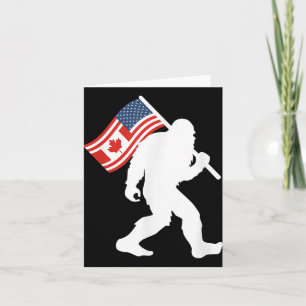 Funny Bigfoot Canada The 51 State Trump Kanada U.s Kort