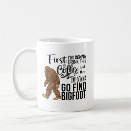 Funny Bigfoot Coffee Mugg
